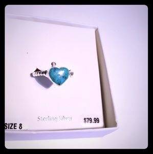 Sterling silver ring size 8